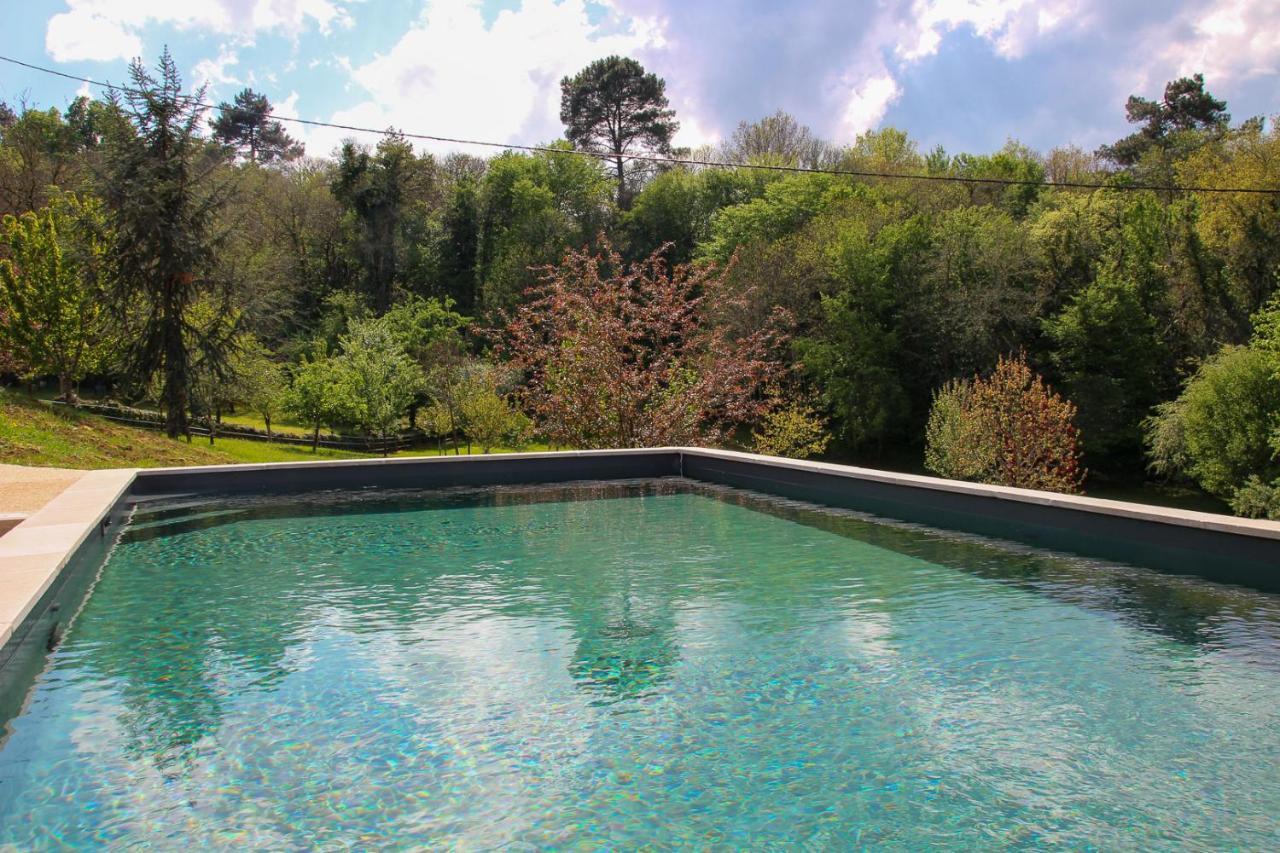 Le Four A Pain, Gite Avec Piscine Et Spa Proche Sarlat Marquay Exterior foto