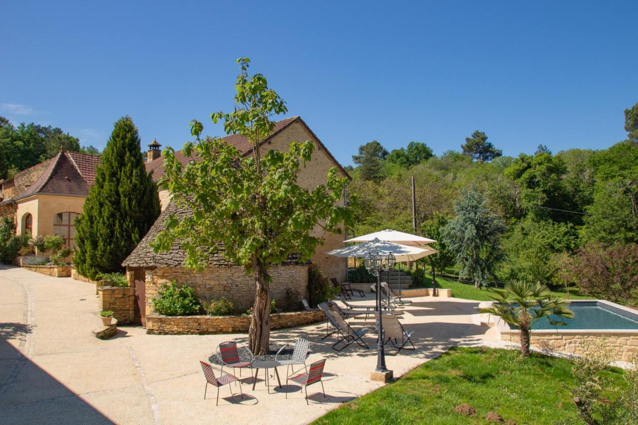 Le Four A Pain, Gite Avec Piscine Et Spa Proche Sarlat Marquay Exterior foto